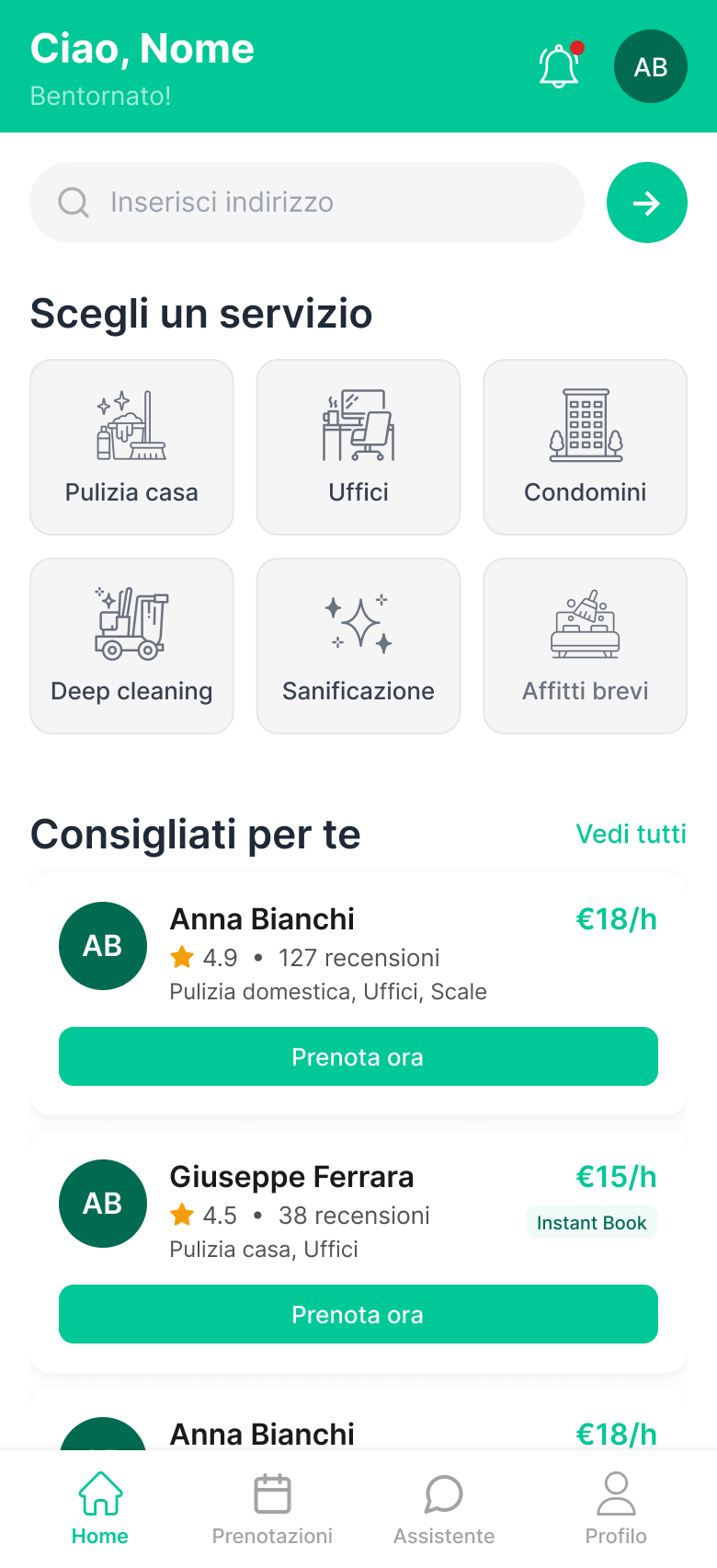 App Trovapulizie